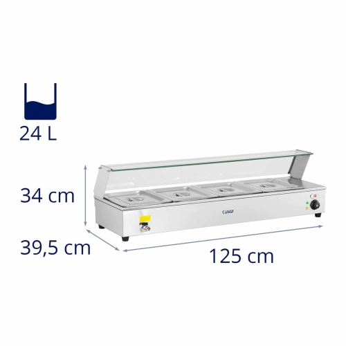 Bemar - 4 x GN 1/2 - Deckel